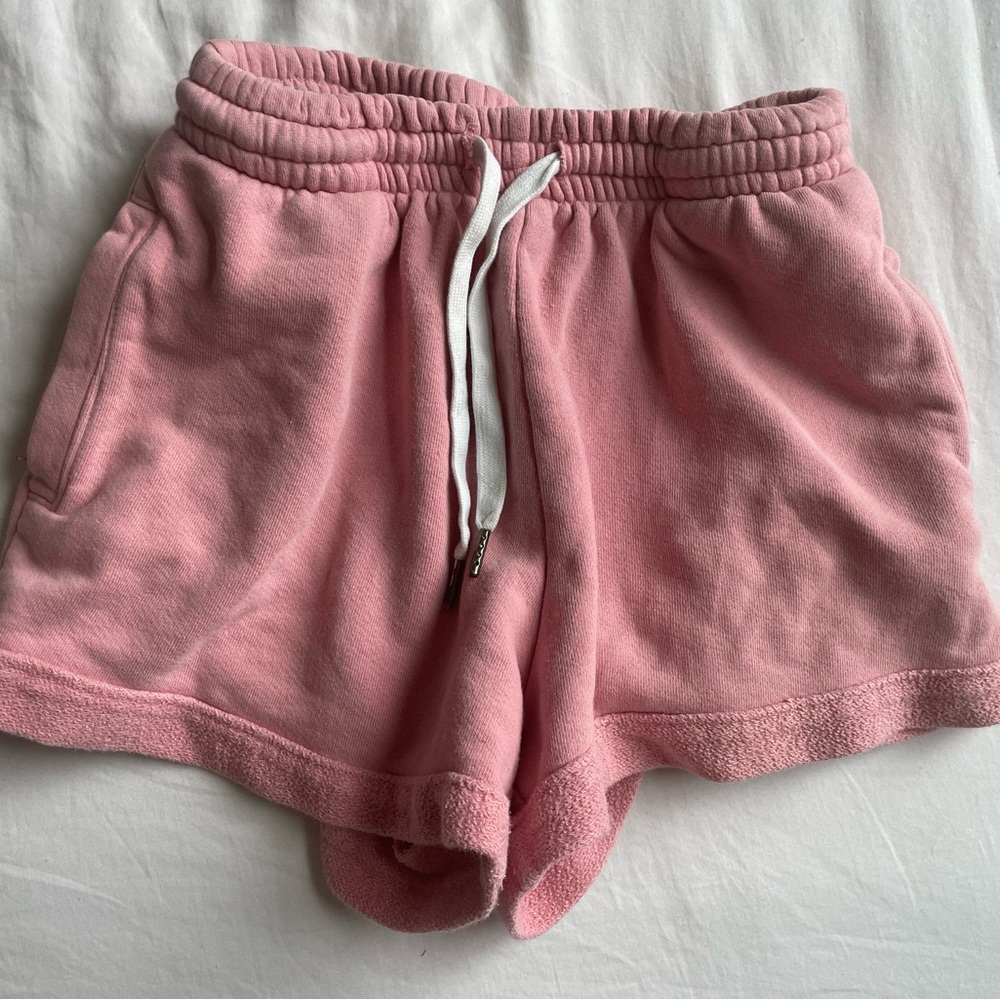B the Label Pink Lounge Shorts